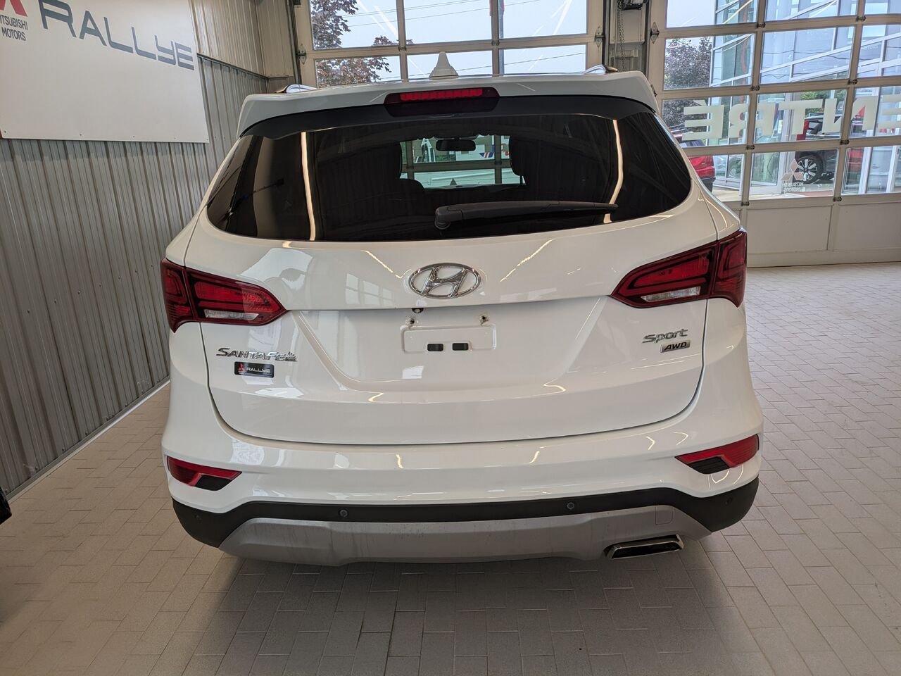 2017 Hyundai Santa Fe Sport White Gatineau - photo #2