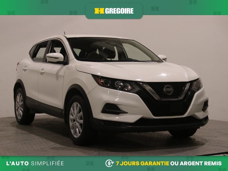 2021 Nissan Qashqai S AWD AUTO AC MAGS GR ELECT CAM RECUL BLEUTOOTH White