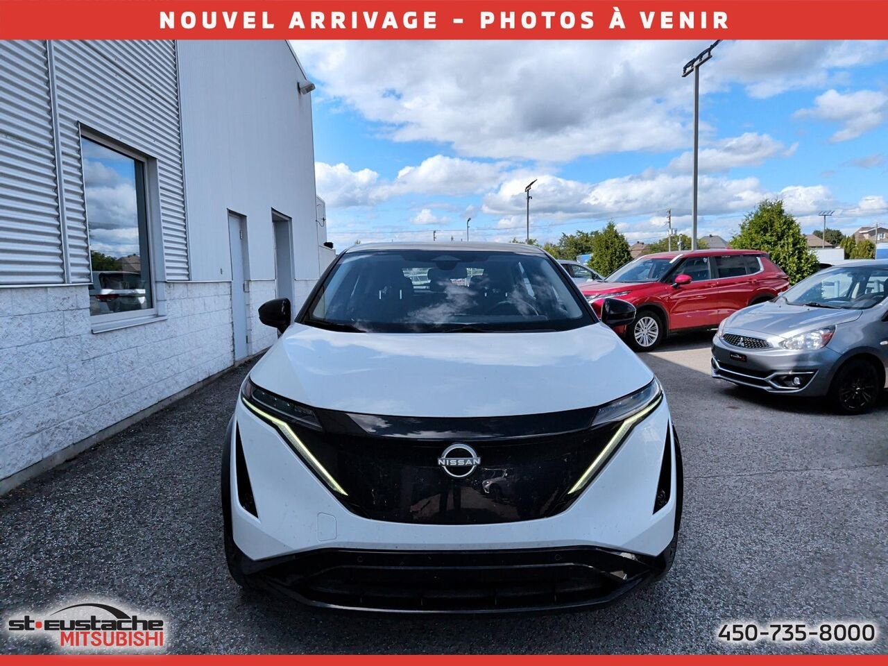 2023 Nissan ARIYA White Saint-Eustache - photo #1