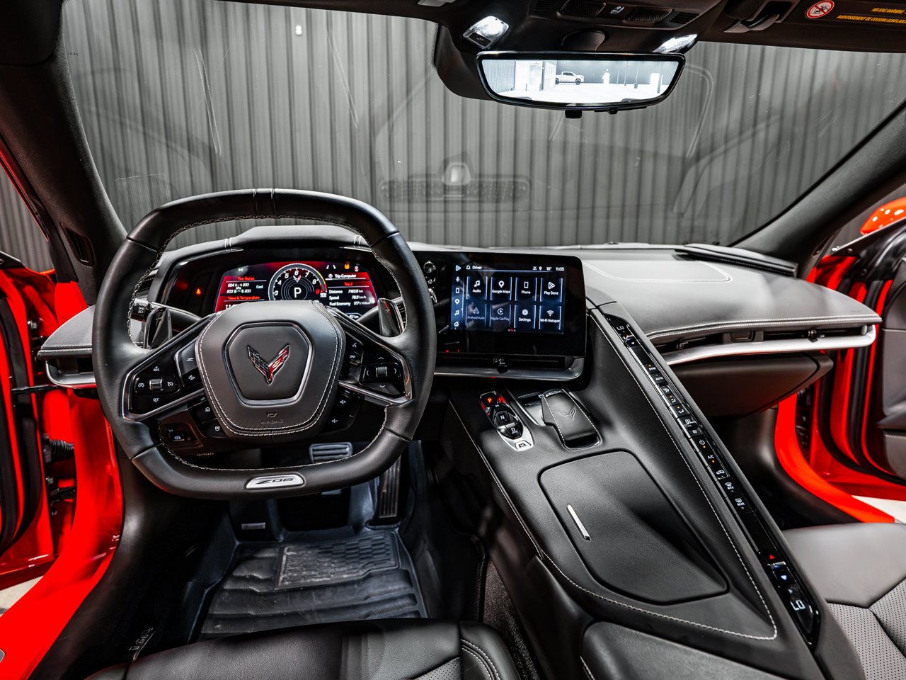 2025 Chevrolet Corvette 2dr Z06 Cpe w/1LZ Red Sherwood Park - photo #44