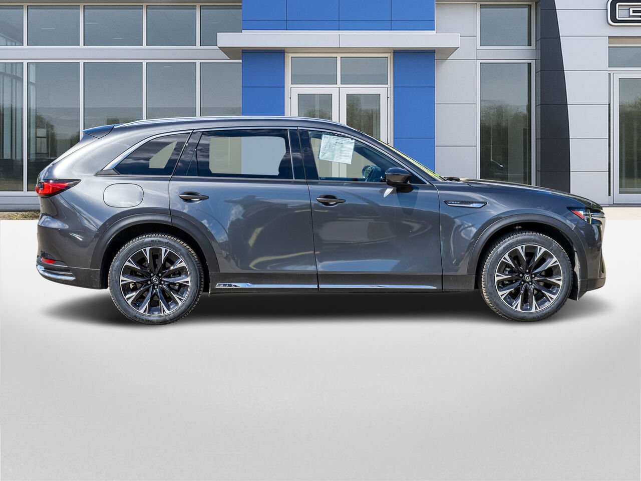 Mazda CX-90 hybride rechargeable GT TI 2024 Gris Châteauguay - photo #5