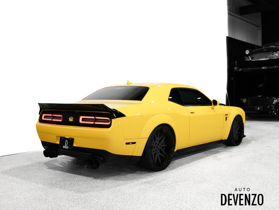 2018 Dodge Challenger SRT Demon Yellow Jacket Yellow