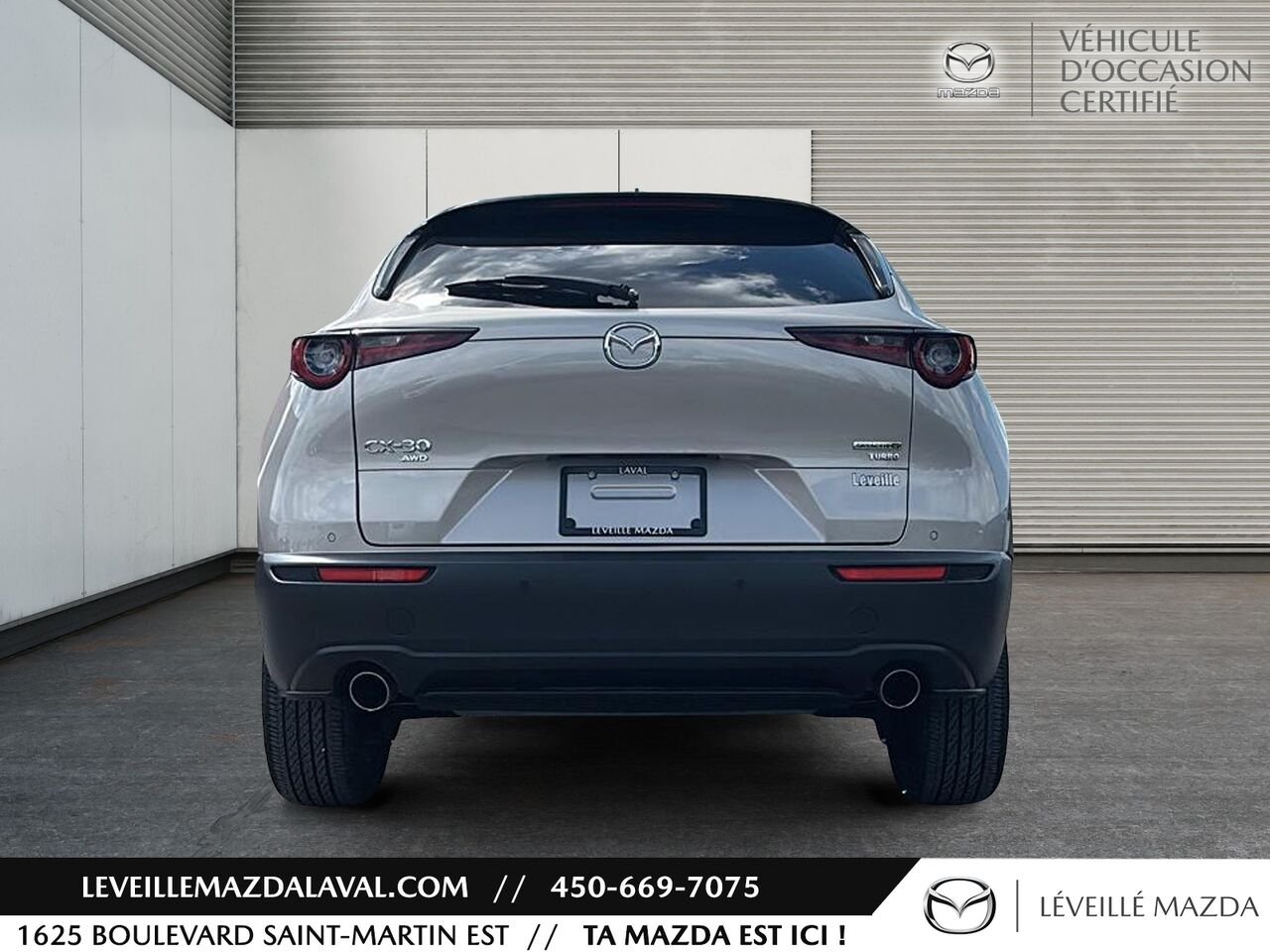 Mazda CX-30 GT TI avec moteur turbo 2023 gray Laval - photo #5