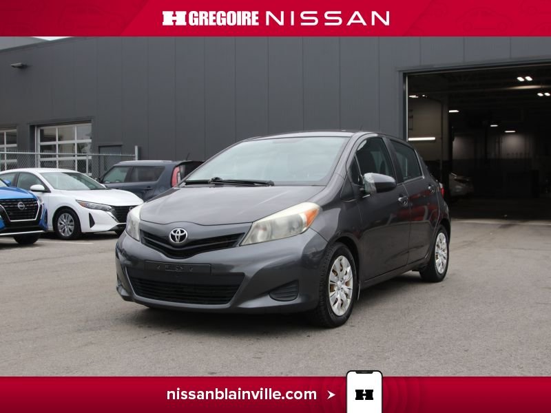 2014 Toyota Yaris Grey Saint-Eustache - photo #2
