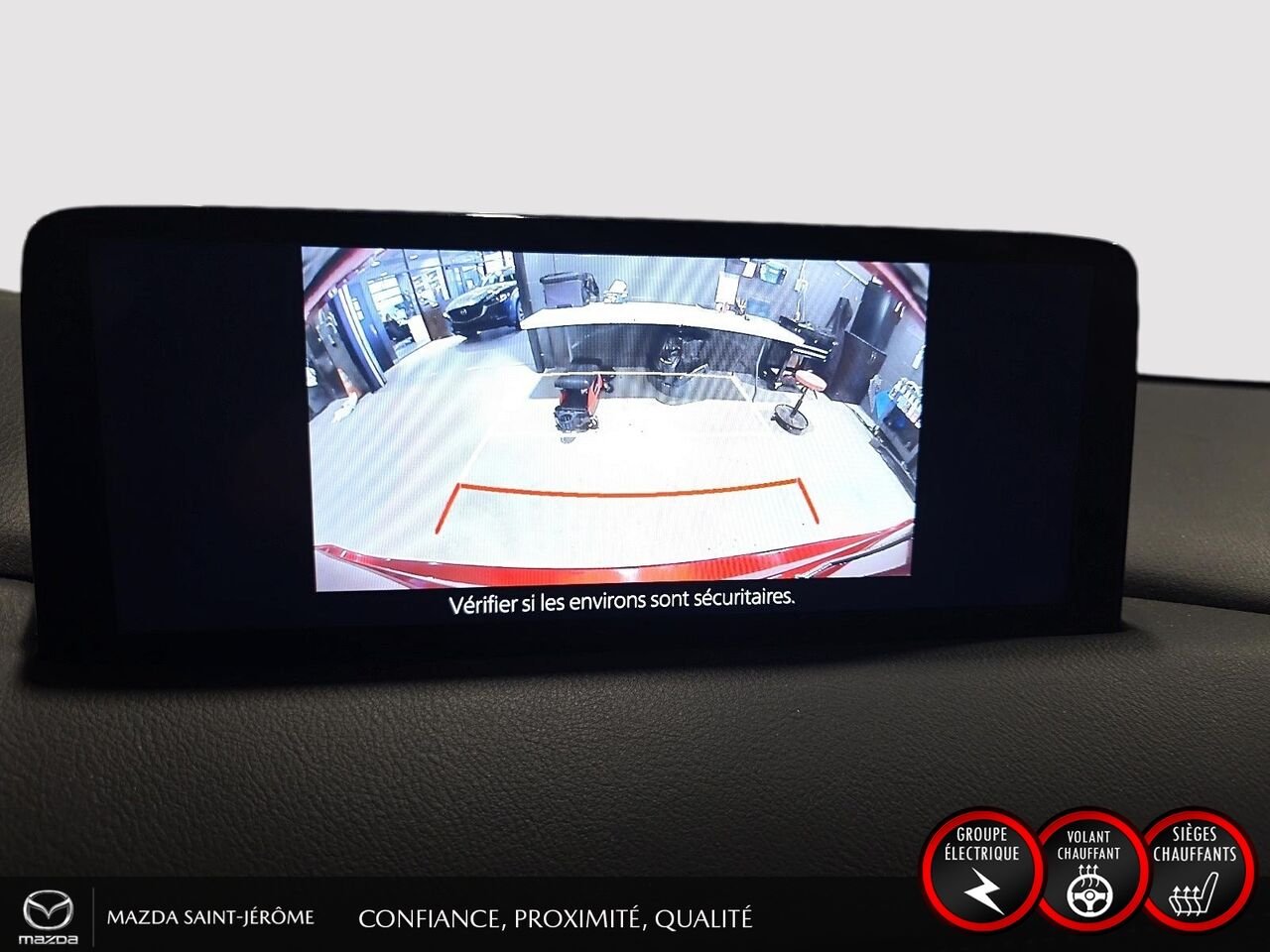 Mazda CX-5 GS | CUIR | AWD | MAGS | HAYON ÉLECTRIQUE | ACCÈS ET DÉMARRAGE SANS CLÉ 2025 Rouge Saint-Jérôme - photo #19