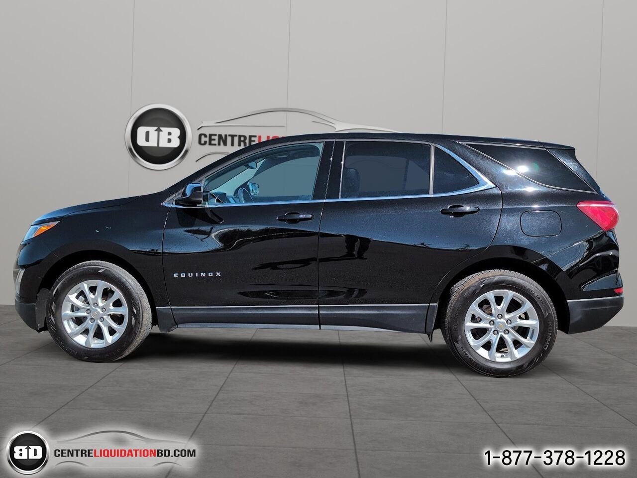 2018 Chevrolet Equinox LT AWD | BD0420 Black Granby - photo #8
