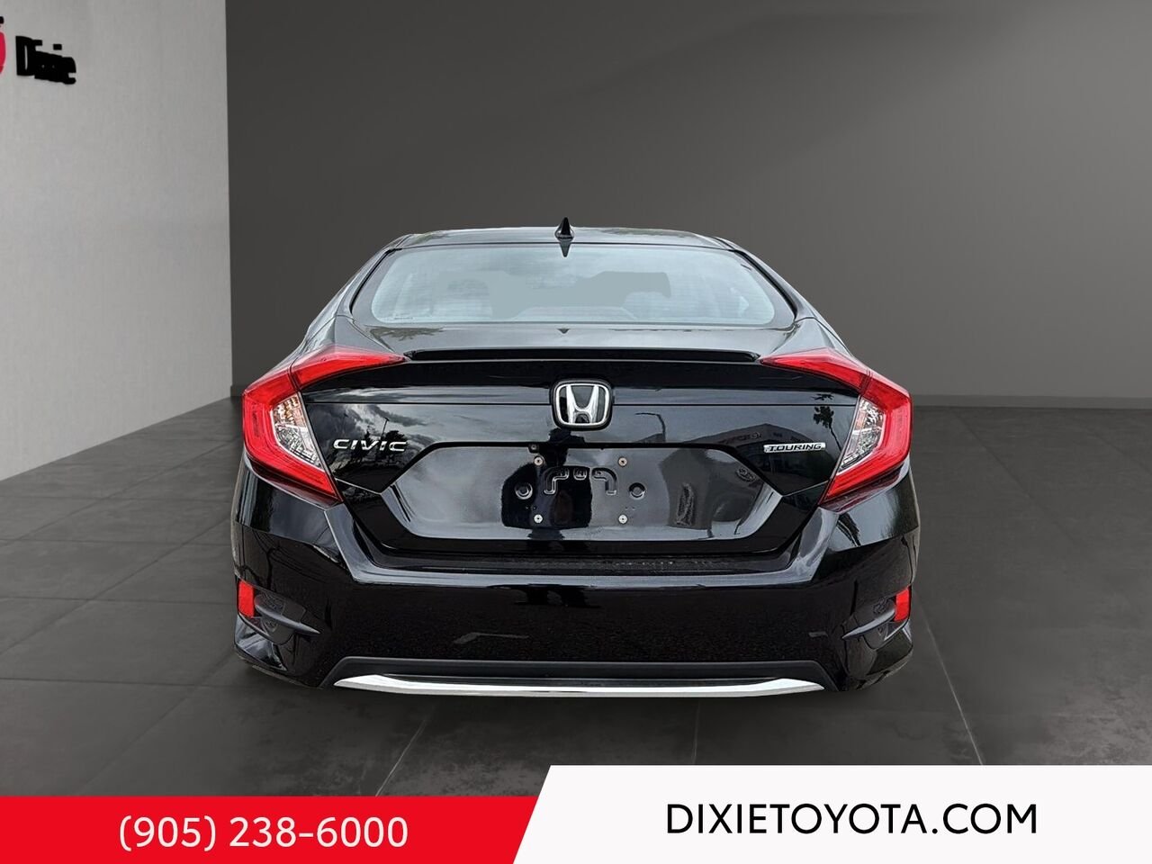 2019 Honda Civic Sedan TOURING CVT Black Mississauga - photo #4