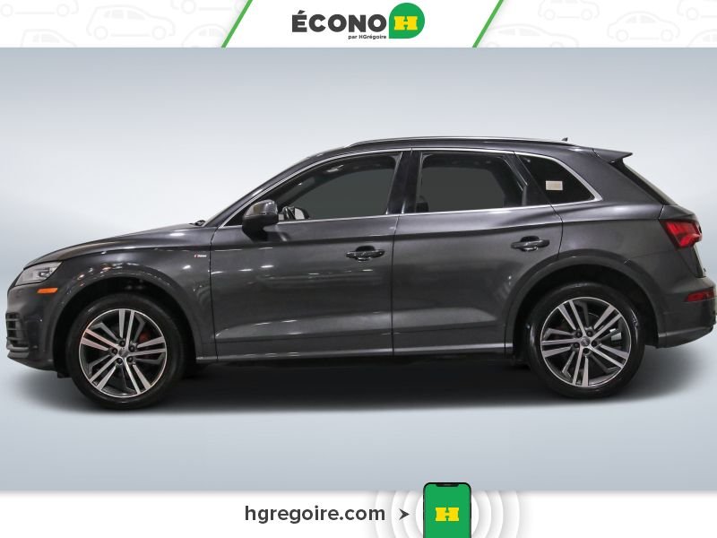 Audi Q5 822017 | Progressiv AWD CUIR TOIT BLUETOOTH CAMÉRA MAGS 2018 Gris Laval - photo #4