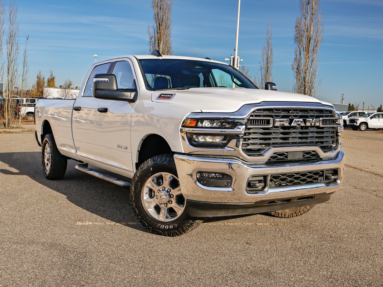 2026 Ram 3500 Big Horn 4x4 Crew Cab 8' Box White Sherwood Park - photo #1