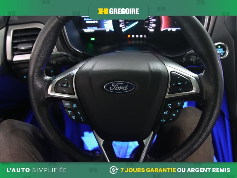 Ford Fusion 823082 | SE AUTO A/C MAGS CUIR NAV CAM RECUL BLUETOOTH 2020 Blanc Laval - photo #17