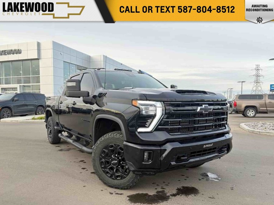 2024 Chevrolet Silverado 2500HD LTZ Plus Midnight Edition 6.6L Duramax Z71 | Power Sunroof Black