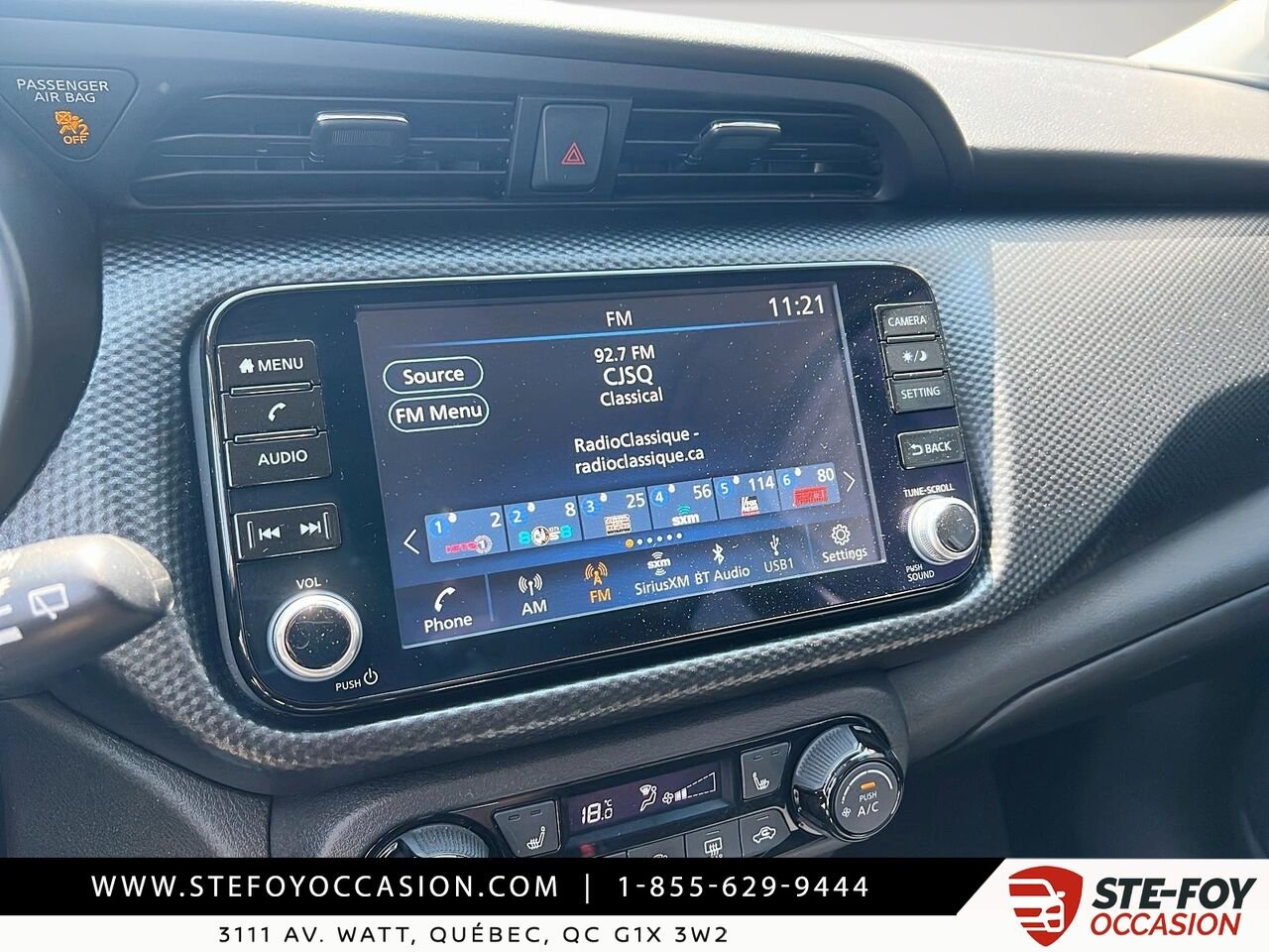 2024 Nissan Kicks SV TA Grey Québec - photo #17