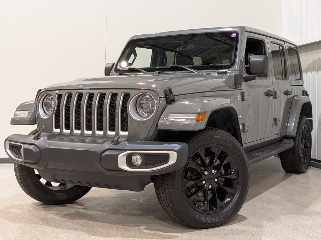 2021 Jeep Wrangler 4xe Unlimited Sahara 4x4 Grey Val-David - photo #0
