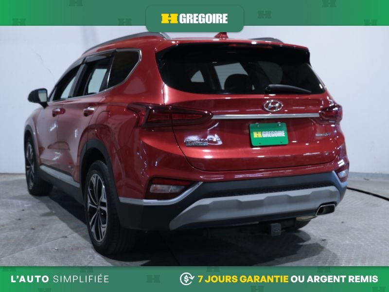 2019 Hyundai Santa Fe Red Blainville - photo #5