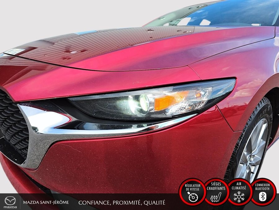 Mazda Mazda3 GS | AWD | CARFAX PROPRE | VOLANT CHAUFFANT 2023 Rouge