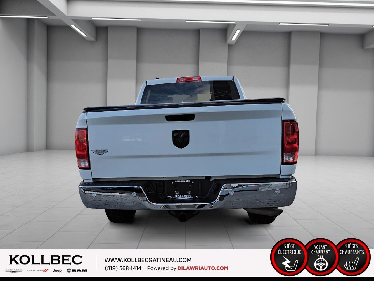 RAM 1500 SLT CrewCab 4x4 2022 Blanc Ottawa & Gatineau - photo #14