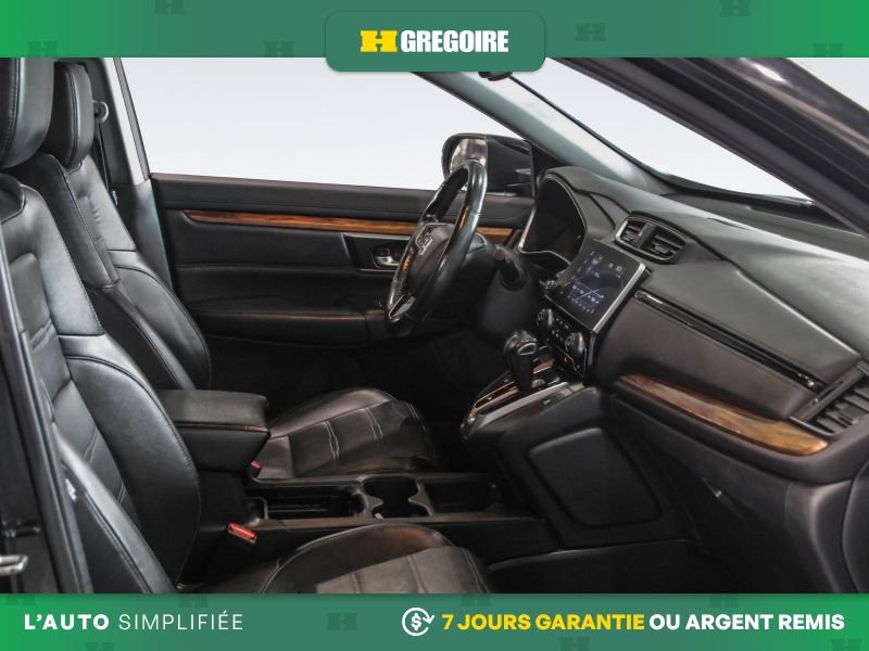 Honda CRV 820161 | EX-L AWD AUTO A/C MAGS CUIR TOIT CAM RECUL BLUETOO 2019 Noir Laval - photo #31