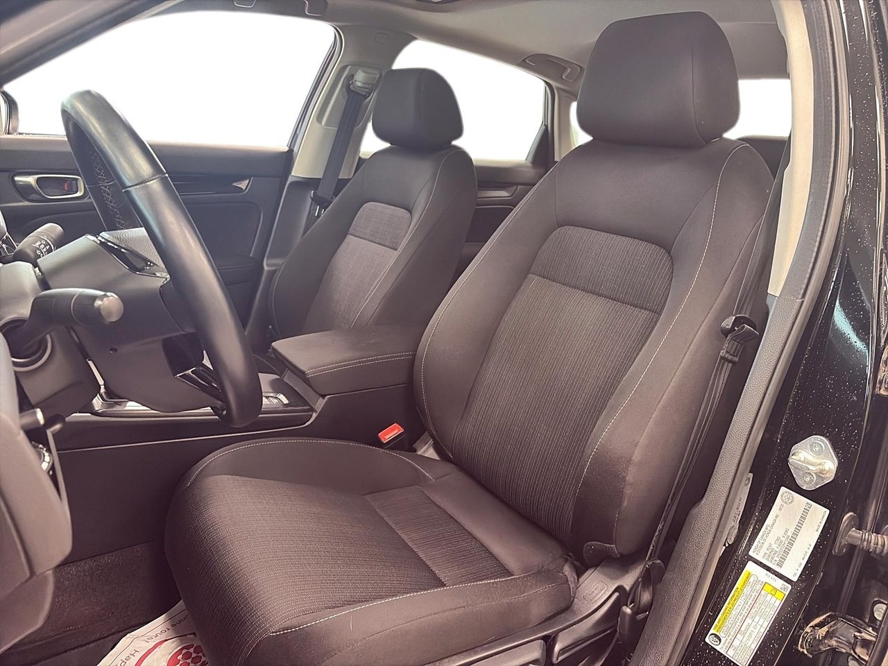 Honda Civic Sedan Ex 2023 Noir Baie-Comeau - photo #8