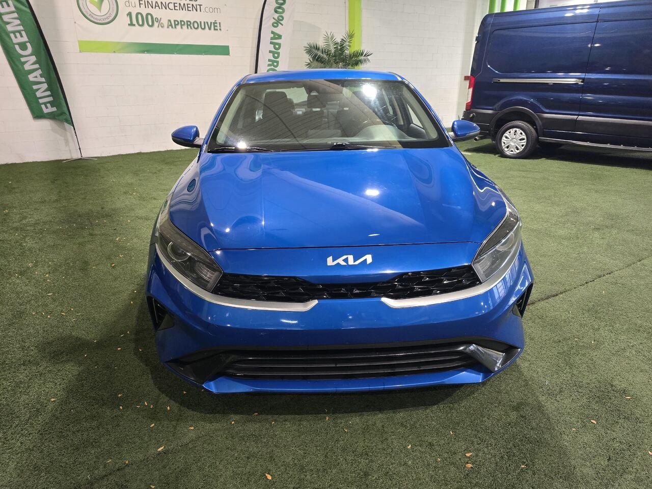 2023 Kia Forte Blue  - photo #8
