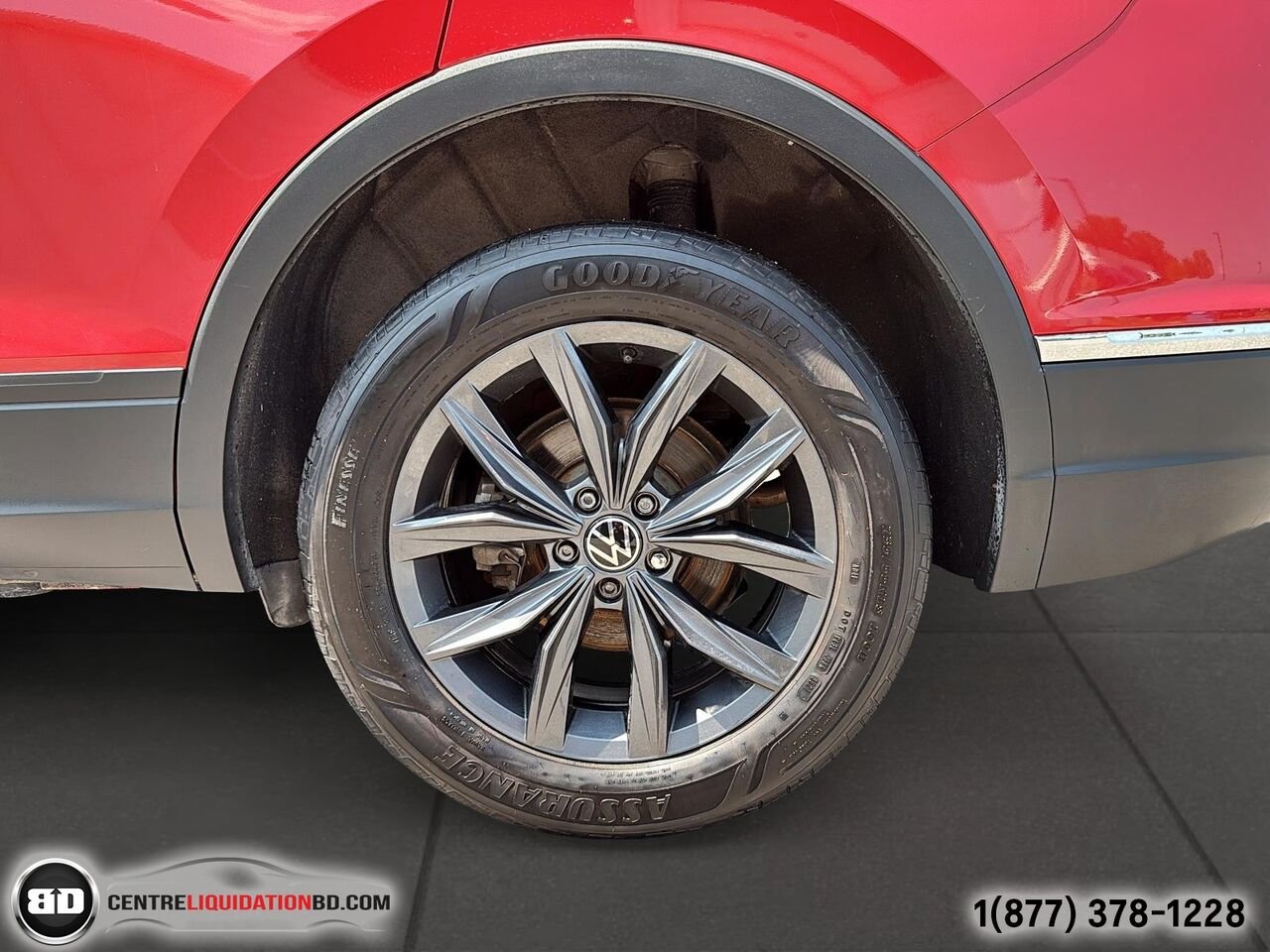 Volkswagen Tiguan Comfortline | BD0343 2022 Rouge Granby - photo #11