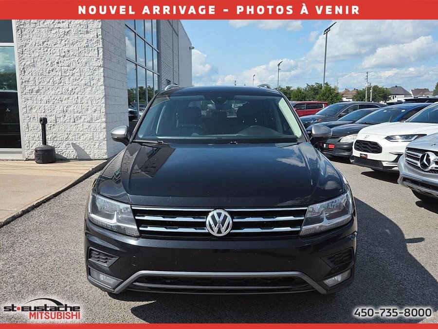 Volkswagen Tiguan IQ Drive 4MOTION-cuir 2 tons-toit panoramique-gps-sièges chauffants 2020 Noir