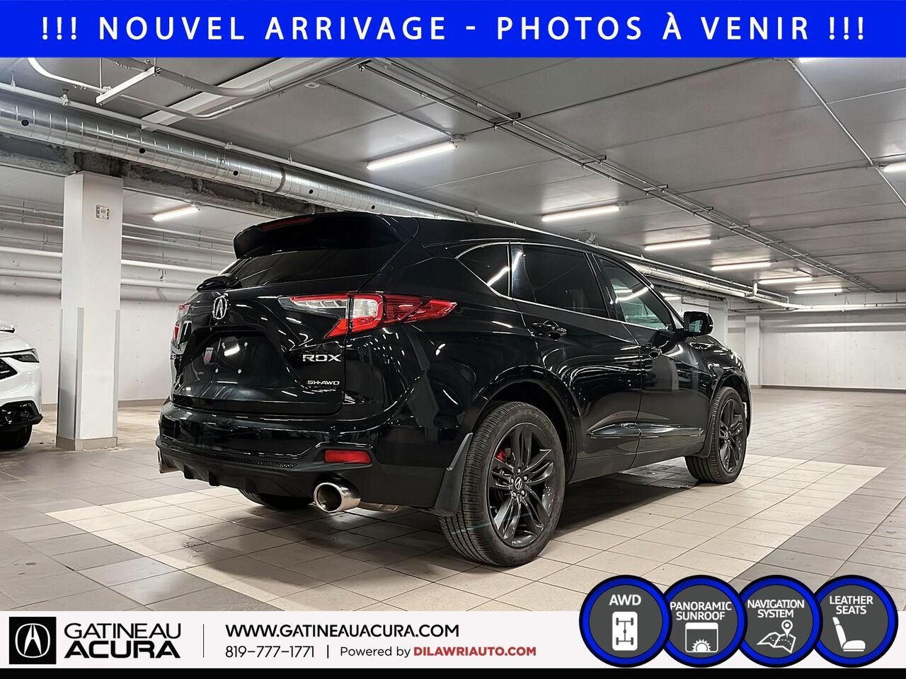 Acura RDX A-Spec SH-AWD 2021 Noir Gatineau - photo #4