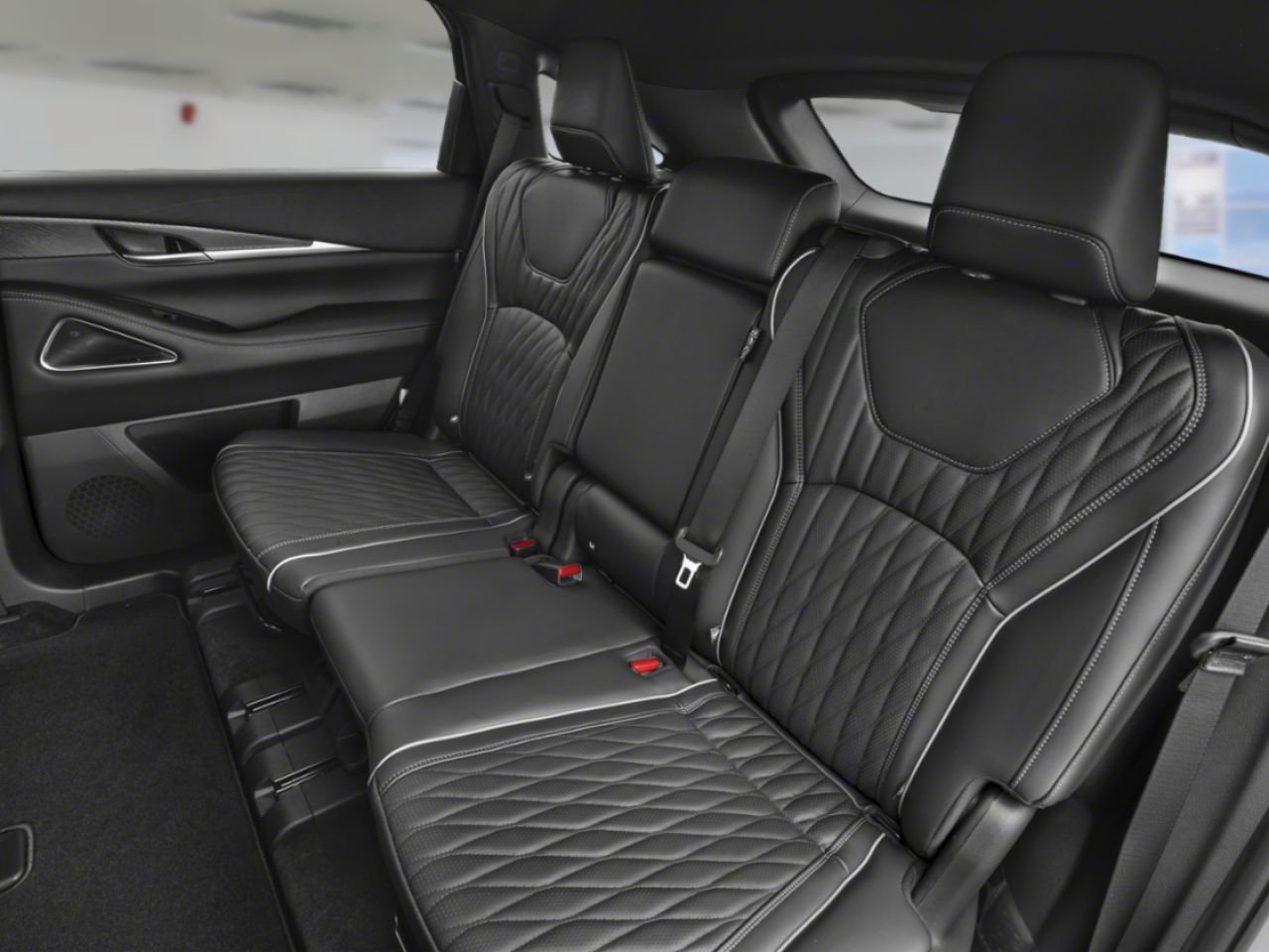 2027 INFINITI QX65 Radiant White/Black Obsidian Blainville - photo #5