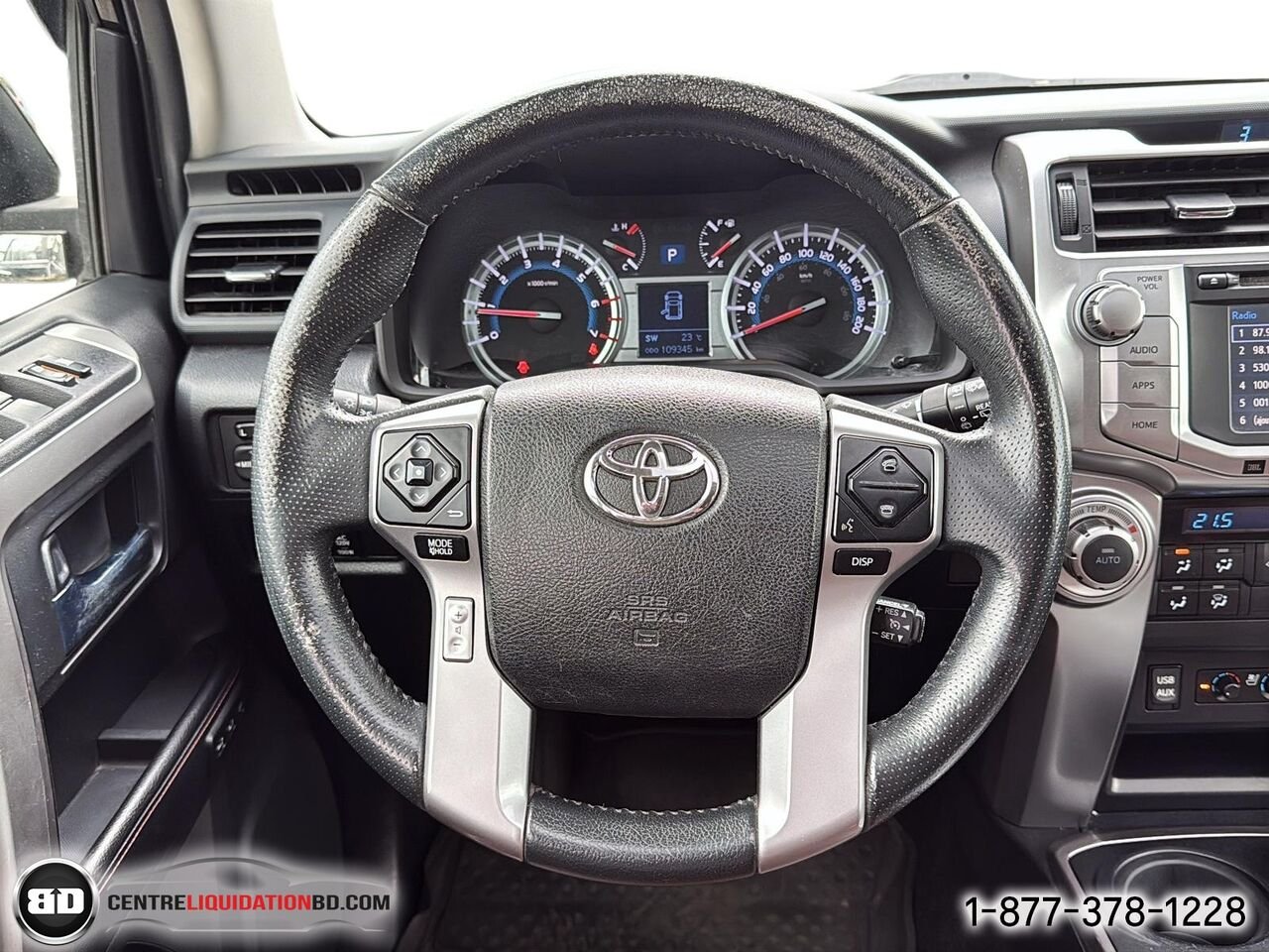 2016 Toyota 4Runner 4RM V6 SR5 | BD0393 Black Granby - photo #17