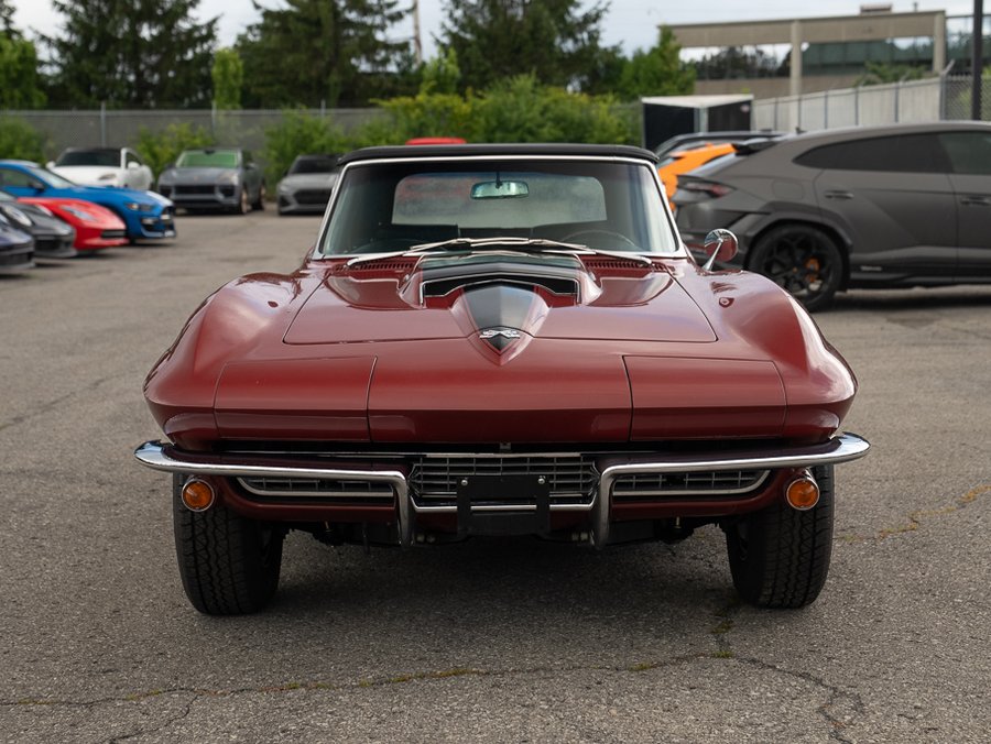 Chevrolet Corvette 1967 1967 Rouge