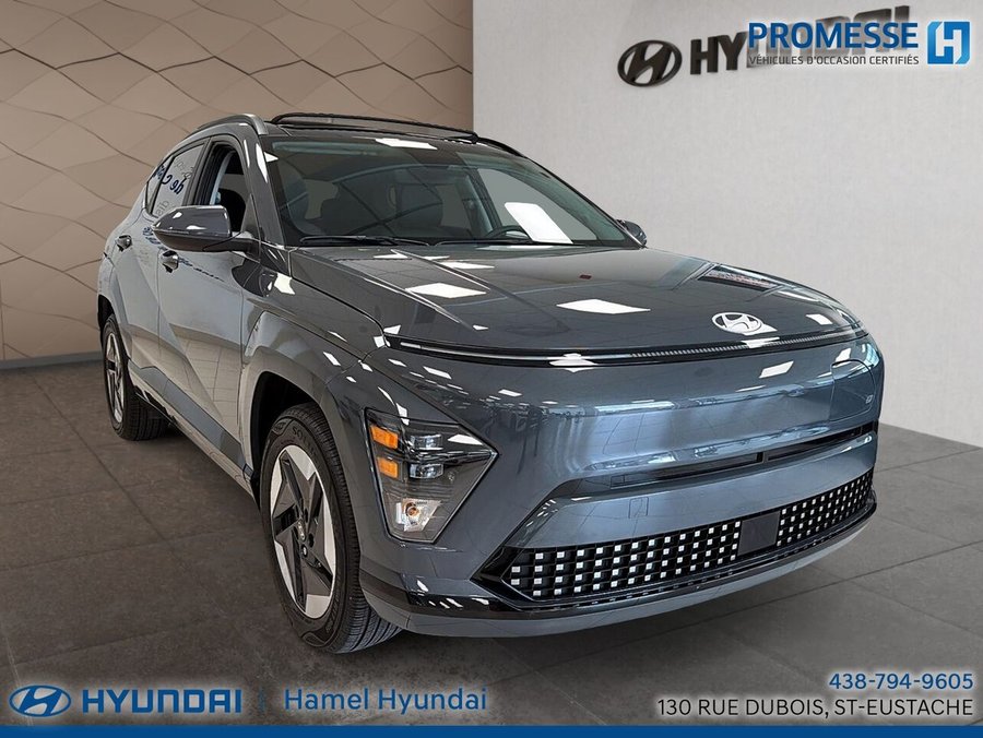 Hyundai Kona électrique Preferred avec ensemble Trend 2025 Gris