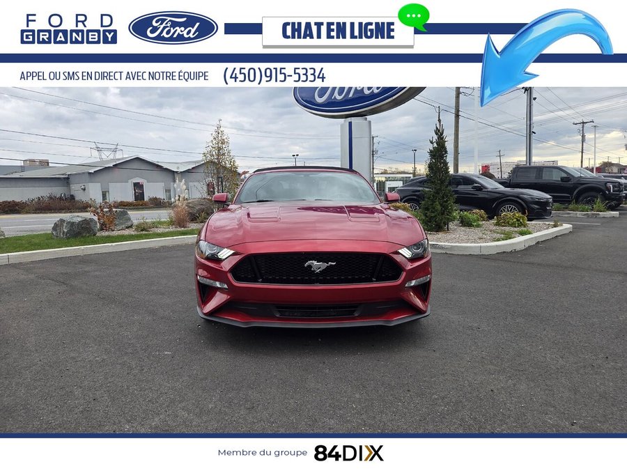 Ford Mustang GT Premium 2020 Rouge