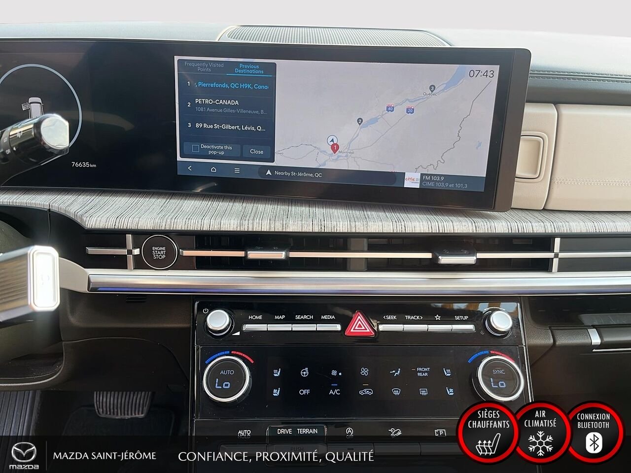 2024 Hyundai Santa Fe White Ste-Agathe des Monts - photo #22