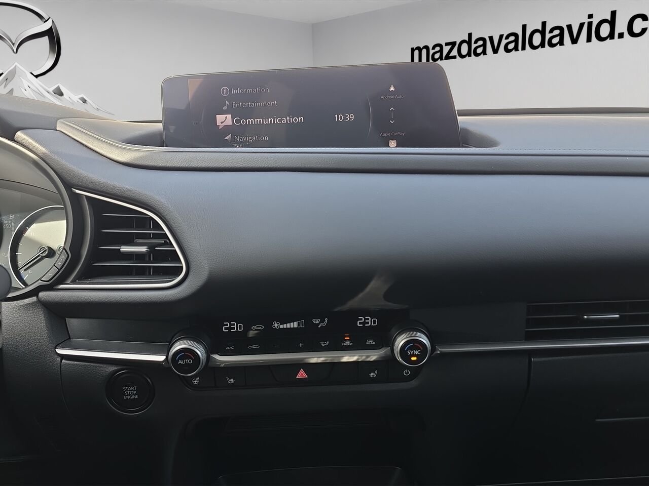 2026 Mazda CX-30 GT, awd, toit ouvrant, Écran 360 degré, Navigation, chargeur sans fil pour cellulaire Soul Red Crystal Metallic Val-David - photo #12