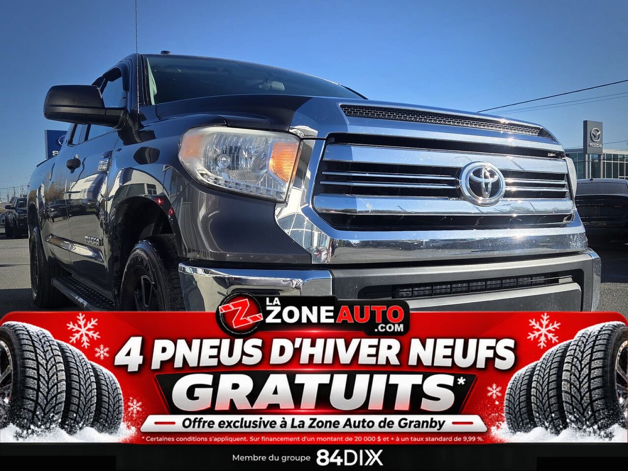 Toyota Tundra SR5 V8 5.7L 2017 Gris Granby - photo #8