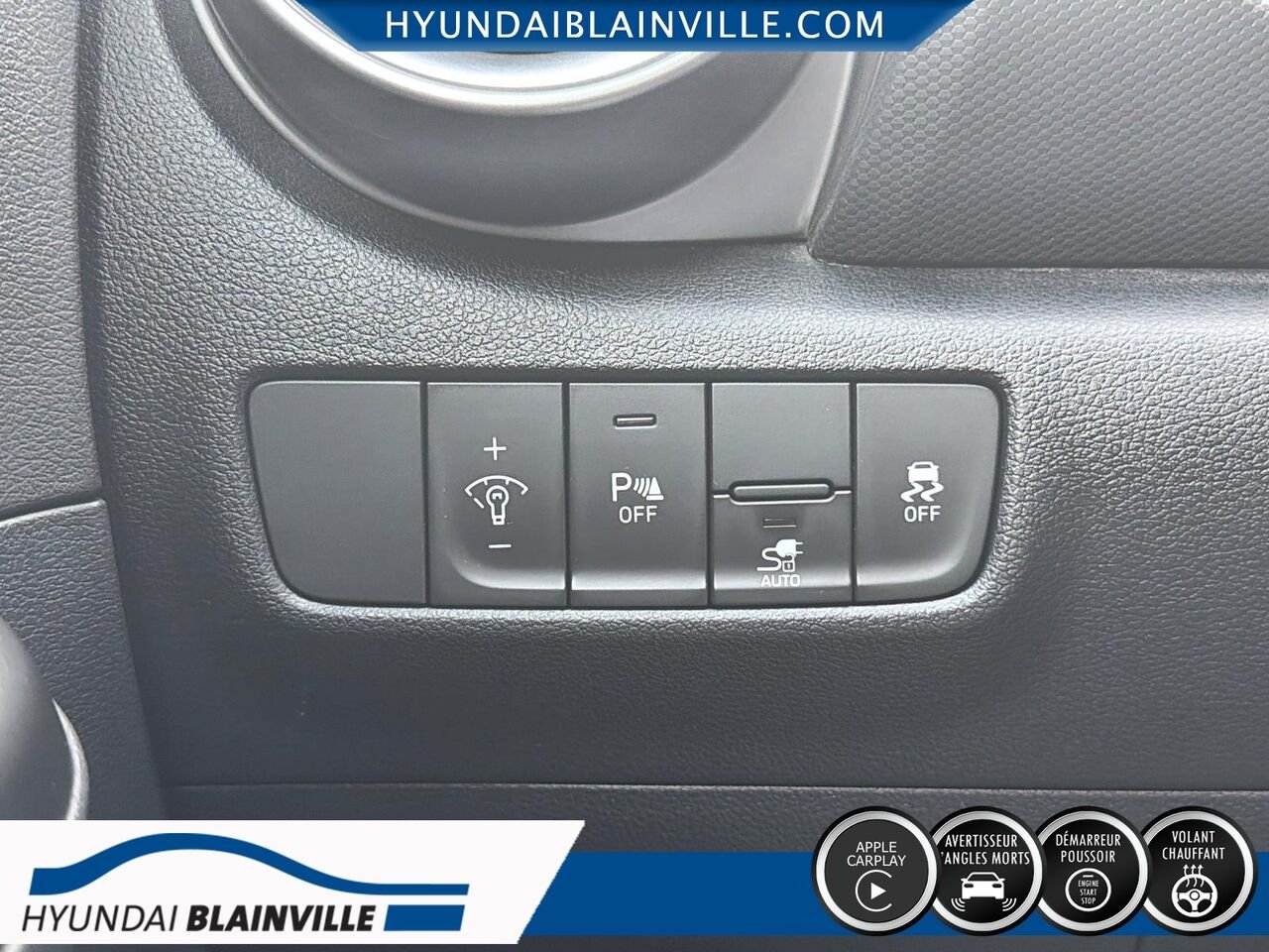 Hyundai Kona électrique 2023 Blanc Blainville - photo #10