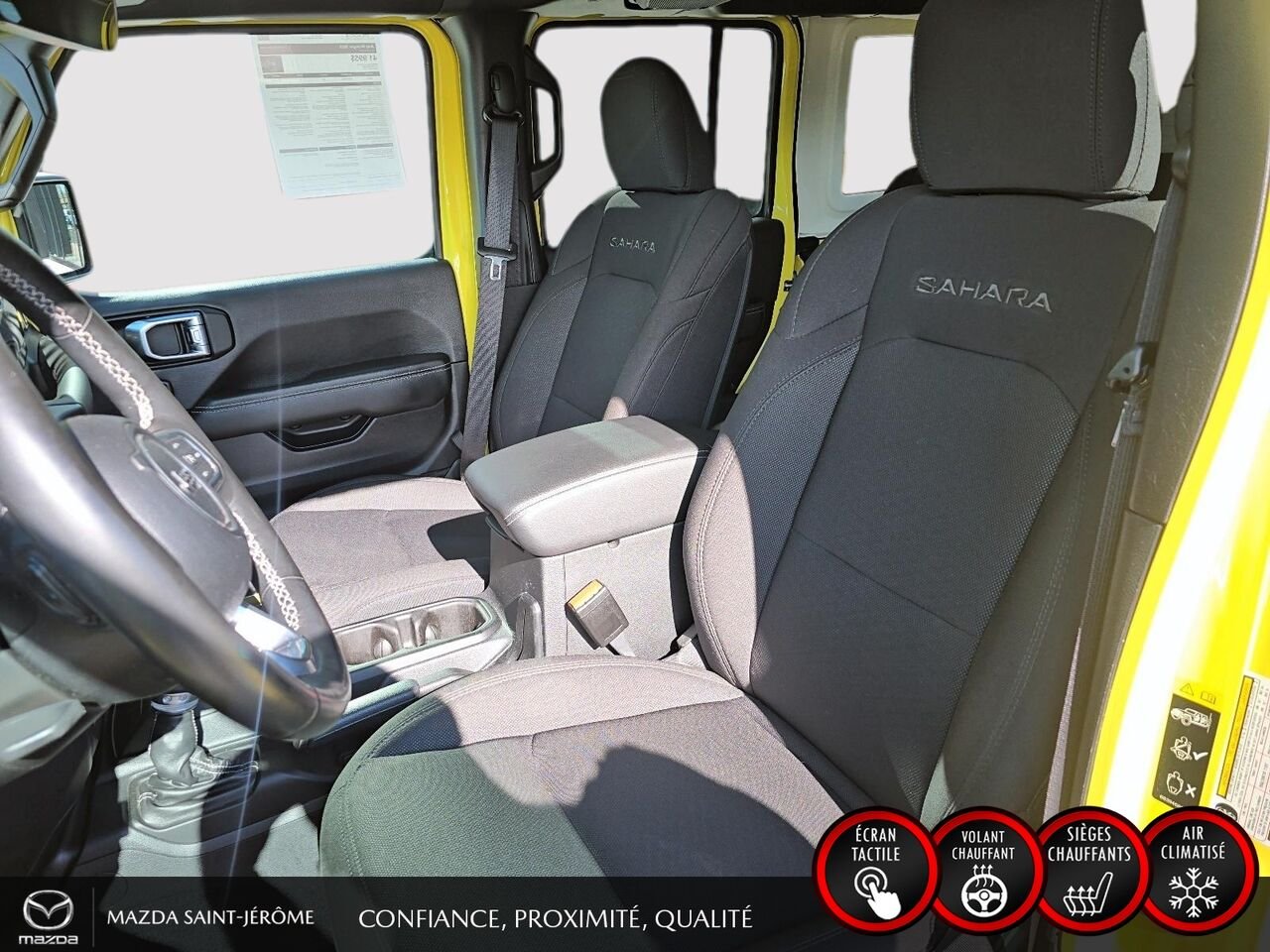 2023 Jeep Wrangler Yellow Saint-Jérôme - photo #15