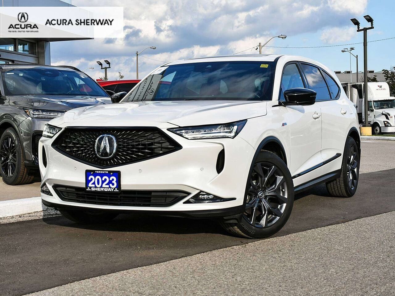 2023 Acura MDX A-Spec - ACURA CERTIFIED White Etobicoke - photo #0