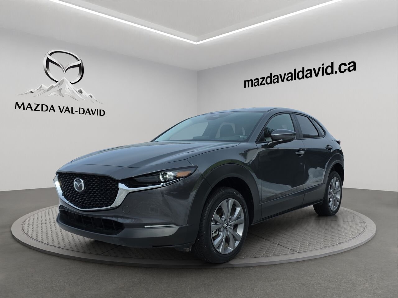 2026 Mazda CX-30 Gs, awd, sièges, volant et rétroviseurs chauffants Machine Grey Metallic Val-David - photo #0