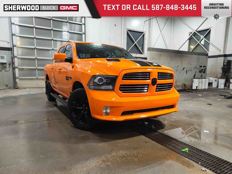 2017 Ram 1500 Sport Premium Ignition Orange Edition 5.7L | Comfort Package | Sunroof Orange