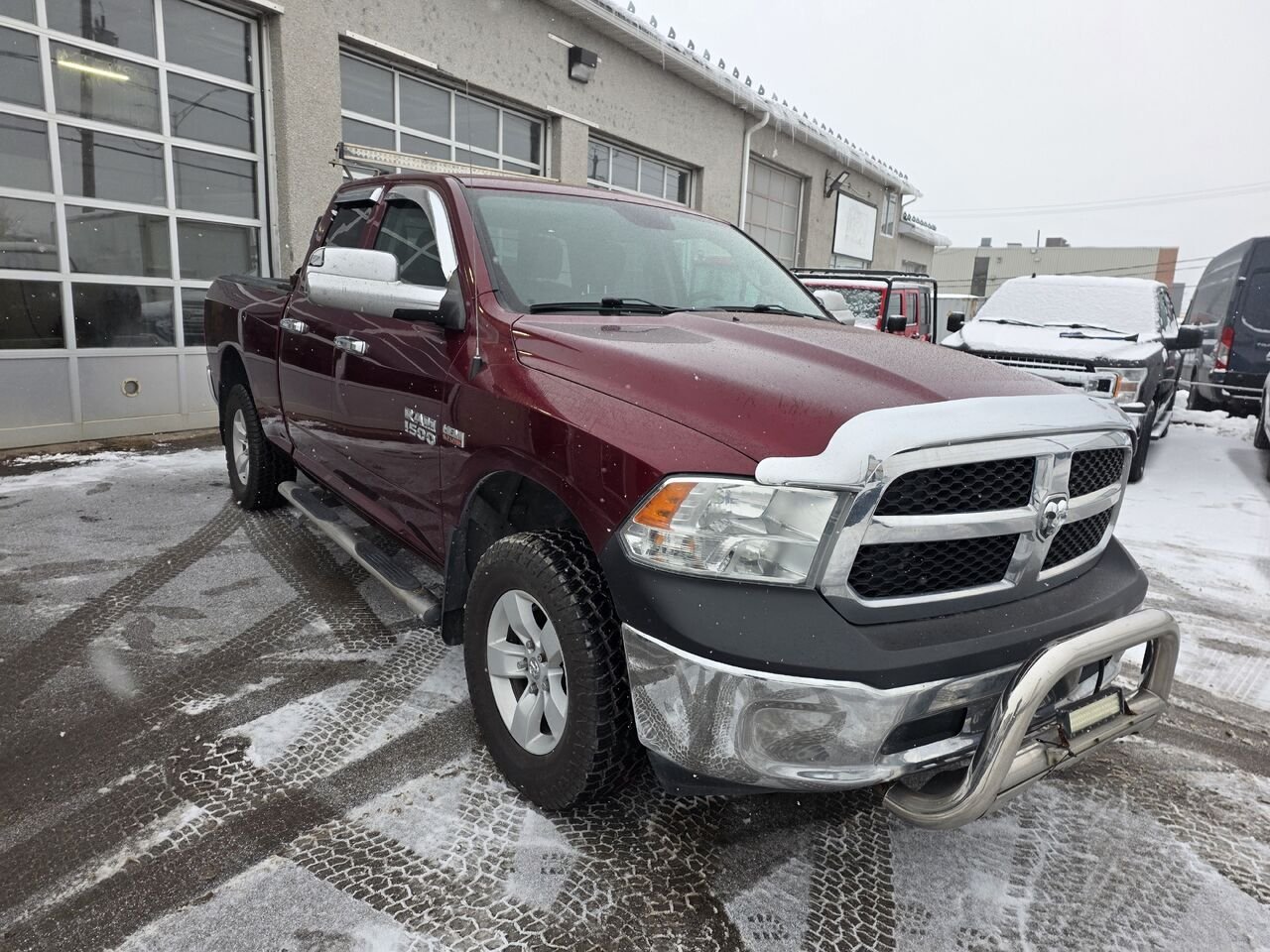 2017 Ram 1500 Red  - photo #7