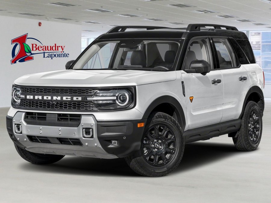 Ford Bronco Sport Badlands 4x4 2026 Blanc sidéral métallisé