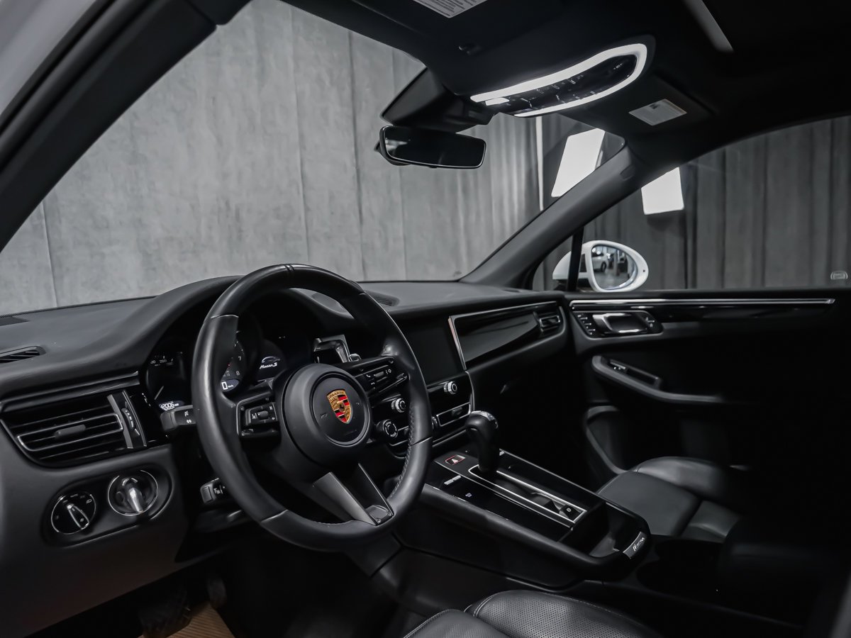 Porsche Macan S MAGS 21PO SUSPENSION ADAPT ECHAPPEMENT EN CARBON 2023 Blanc Montréal - photo #6