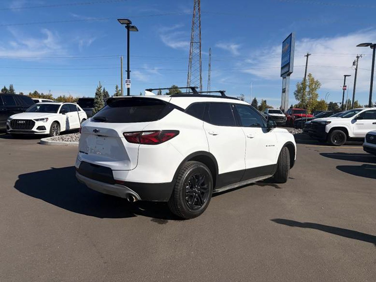 2022 Chevrolet Blazer AWD 4dr LT White Sherwood Park - photo #4