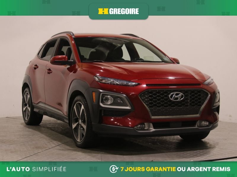 Hyundai Kona 822525 | Ultimate AWD AUTO AC CUIR TOIT NAV MAGS CAM RECUL 2020 Rouge Laval - photo #0