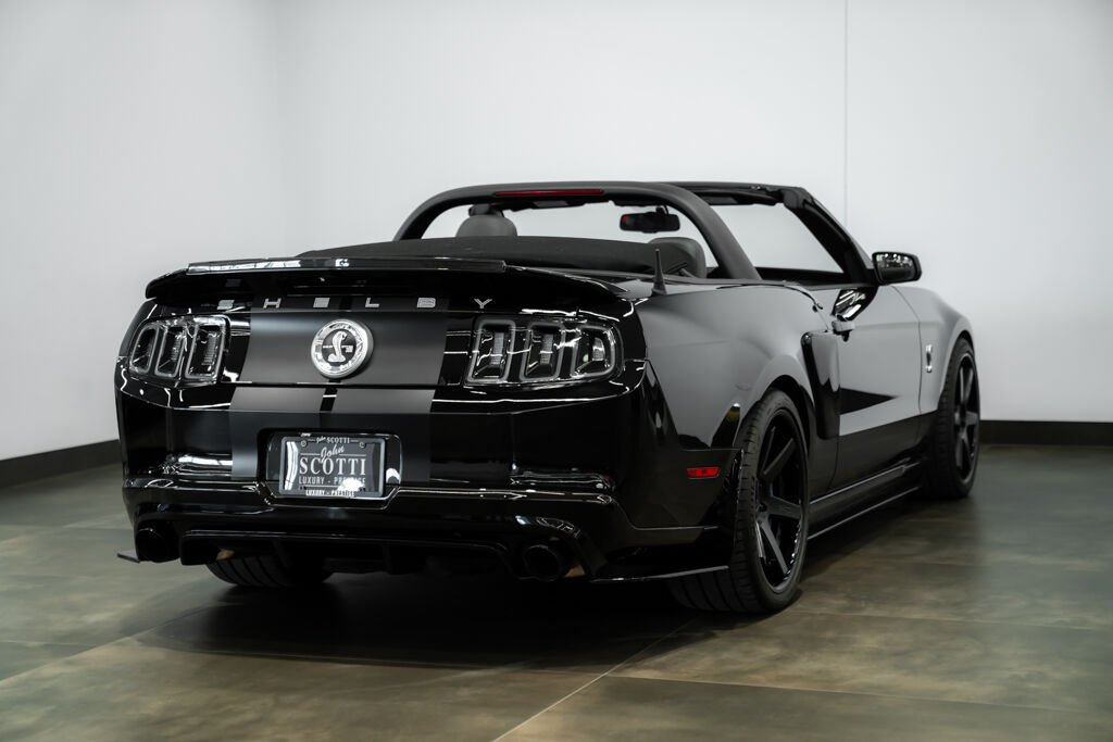 Ford Mustang 2dr Conv Shelby GT500 | Exhaust upgrade 2010 Noir Kirkland - photo #5