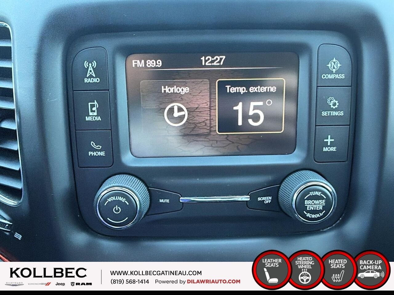 2018 Jeep Compass U19570 | North 4x4 White Gatineau - photo #6