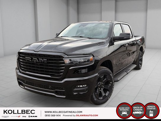 RAM 1500 Sport cabine d'équipe 4x4 caisse de 5 pi 7 po 2026 Couche nacrée cristal noir étincelant