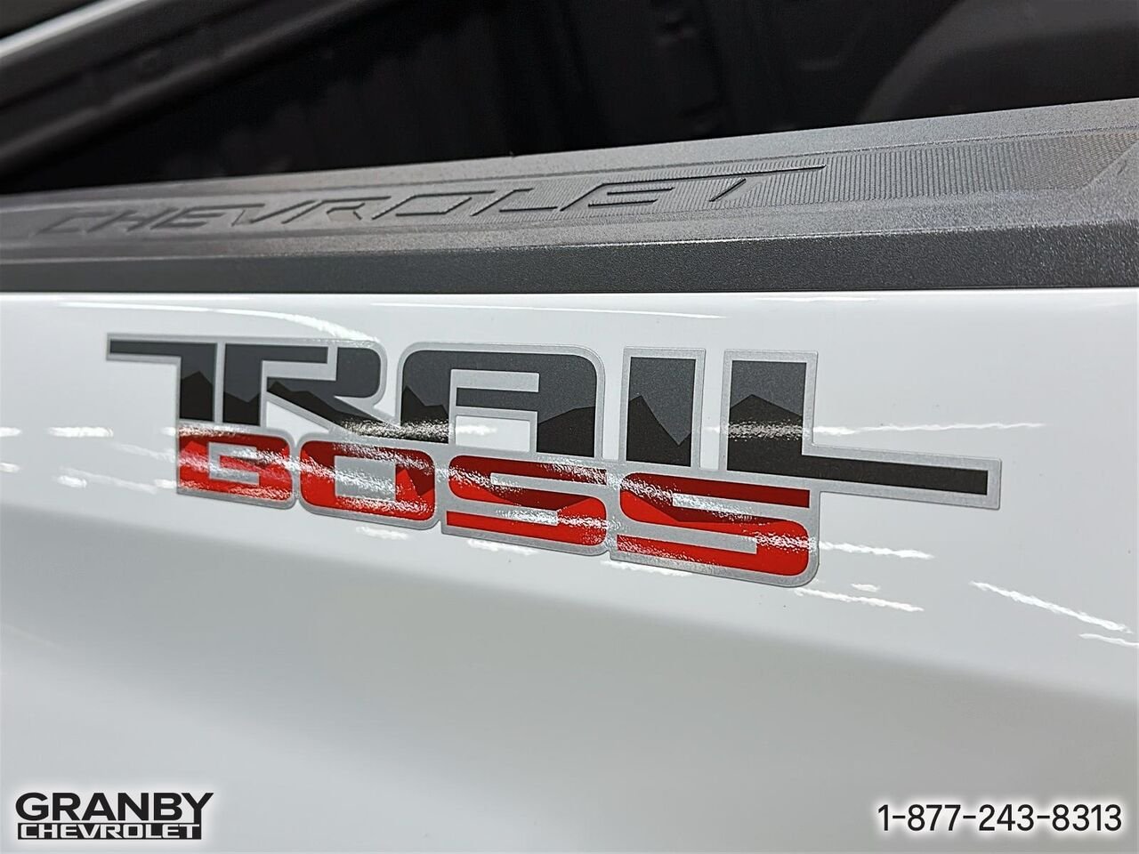 Chevrolet Silverado 1500 Custom Trail Boss Boite 6,6 V8 | G3711 2024 Blanc Granby - photo #19