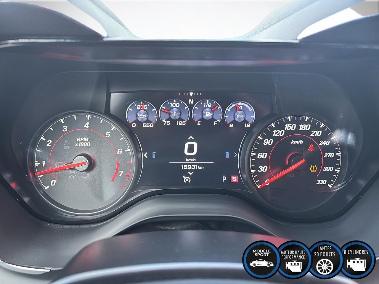 CHEVROLET CAMARO 2 SS CONVERTIBLE 2022 Blanc Saint-Hyacinthe - photo #14