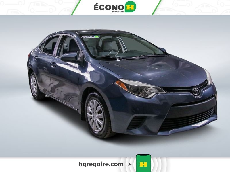 2016 Toyota Corolla 2016 Blue